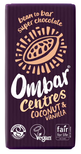 Ombar Centres Coconut Vanilla Pack Shot 35g